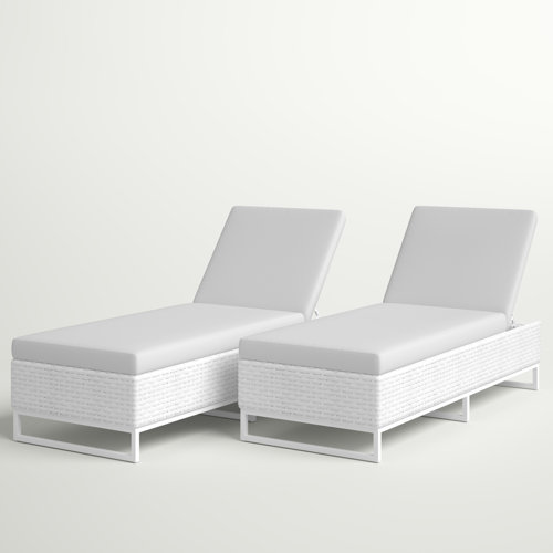 Sol 72 Outdoor™ Menifee All Weather Wicker Chaise Lounge Set Wayfair